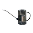 thumbnail image 2 of Small Indoor Watering Can, Clear Plastic, 1L Capacity, Stainless Steel Long Spout, Measuring Marks, Handle, Indoor Gardening, Container Gardening, Gray, 1 Pc, Plant Waterer, 2 of 5