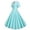 Light blue, variant on Giftesty Summer Dresses for Women 2024 Women's 1950s Retro Dress Short Sleeve Vintage Dress