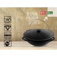 thumbnail image 6 of Brizoll Dutch Oven Pot with Lid Cast Iron Asian Cauldron (Kazan) with Cast Iron Lid 8.5 qt. (8 L) Camping Wok Kazan Cooking Pot Kitchen Pot Cookware, 6 of 7