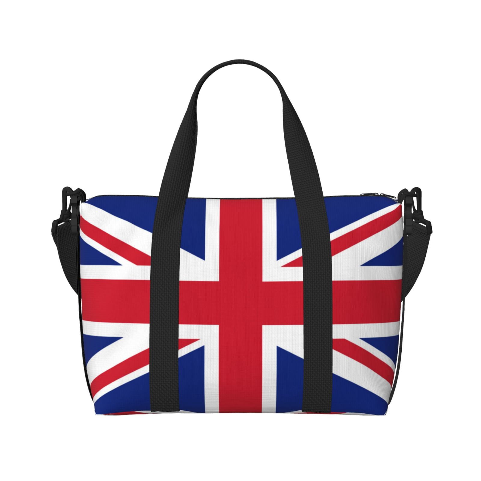 Travel Duffel Bag Union Jack All Uk Flag Sports Tote Gym Bag Shoulder Weekender Overnight Bag For Women Men