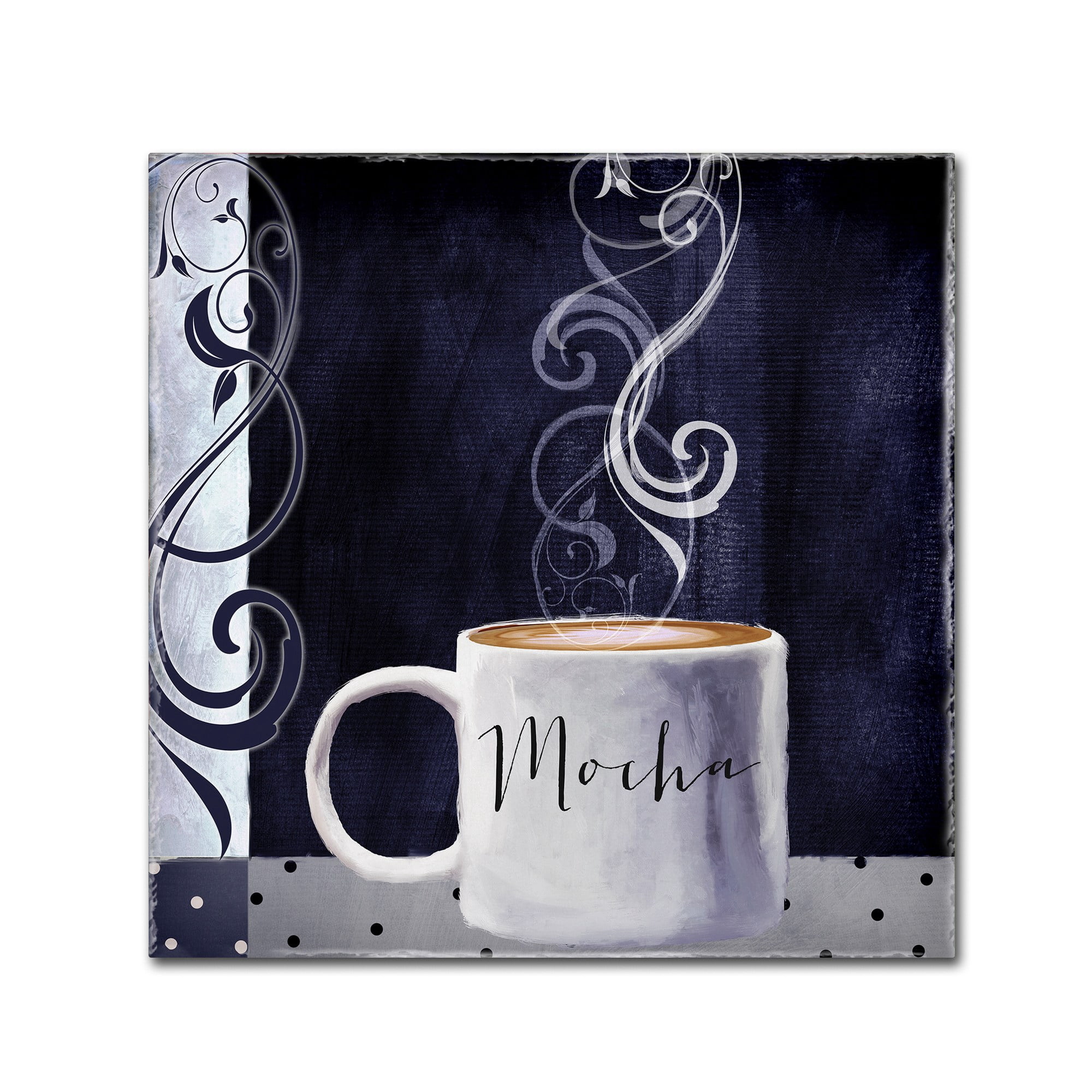 Trademark Fine Art "Cafe Blue III" Canvas Art by Color Bakery
