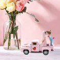 thumbnail image 2 of 3/2/1pcs Mini Valentine’S Day Metal Farm Truck Decorative Ornaments With Bride And Groom, Vintage Love Romantic Tiered Tray Decor Diecast Pickup Truck Model For Shelf Table Decor, 2 of 5