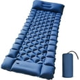 thumbnail image 1 of (Navy blue)Ultralight Foot Press Inflatable With Built-in Pump, Waterproof Mattress, 1 of 5