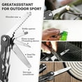 thumbnail image 4 of Multitool with Safety Locking,16-in-1 Multi Tool Stainless Steel Pocket Knife Set Pliers, Upgrade Camping Gifts for Men,for Survival, Camping, Hiking, Outdoor 1 Pcs, 4 of 6
