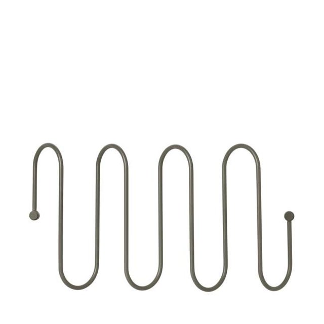 Blomus 65921 Curl Coat Rack Storage, Steel Grey - Large