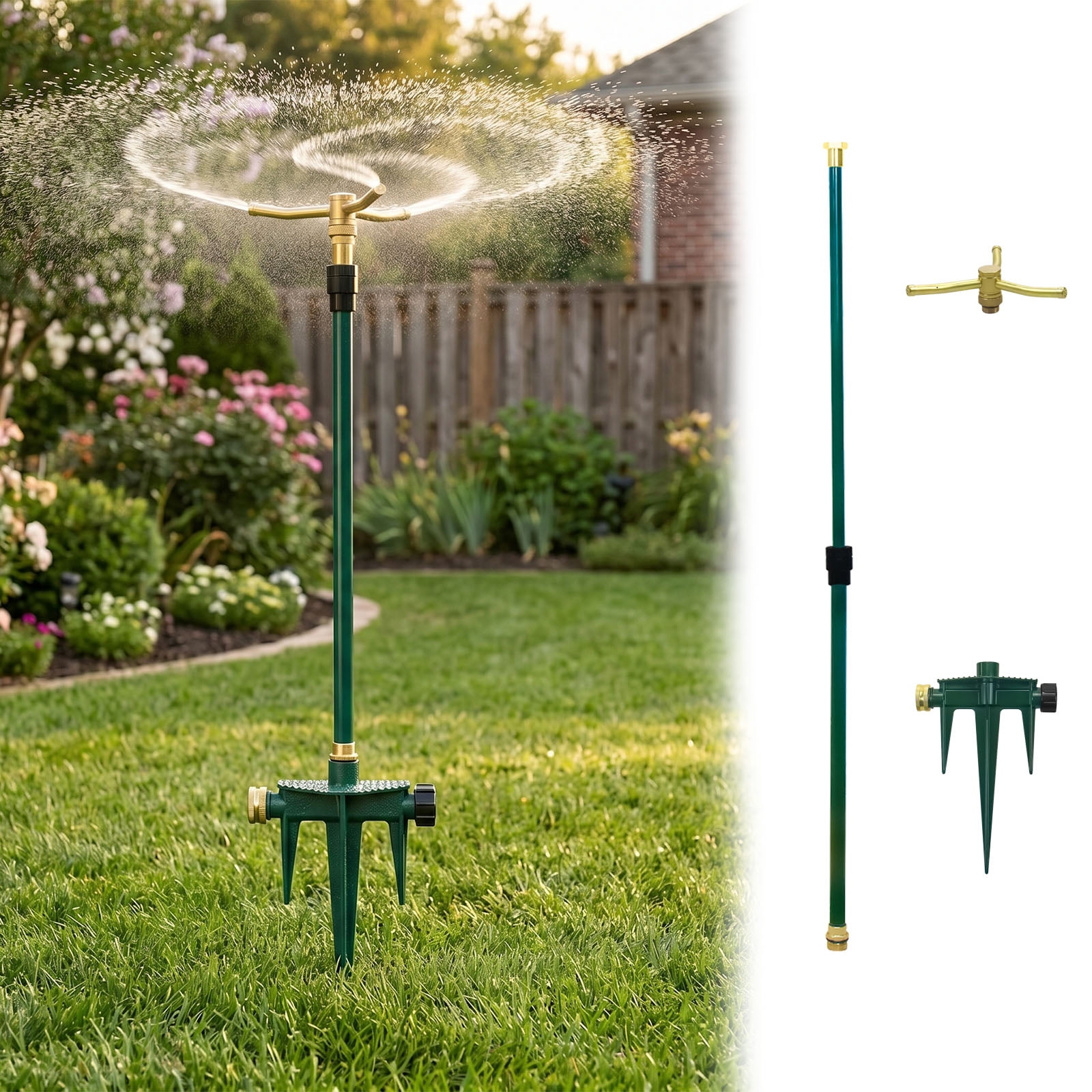 Banzai Wigglin' Waterpillar Kids Water Sprinkler Toy, Multi-Color