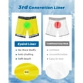 thumbnail image 4 of SURF CUZ Mens Swim Trunks with Compression Liner Quick Dry Swim Shorts 7" Swimming Trunks Stretch Zipper Pockets, 4 of 7