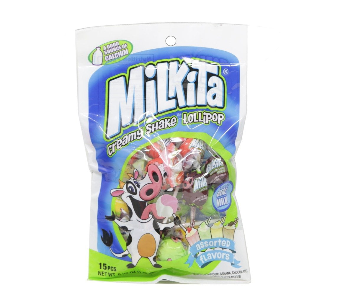 Milkita Assortment Lollipop, 6.08 Oz