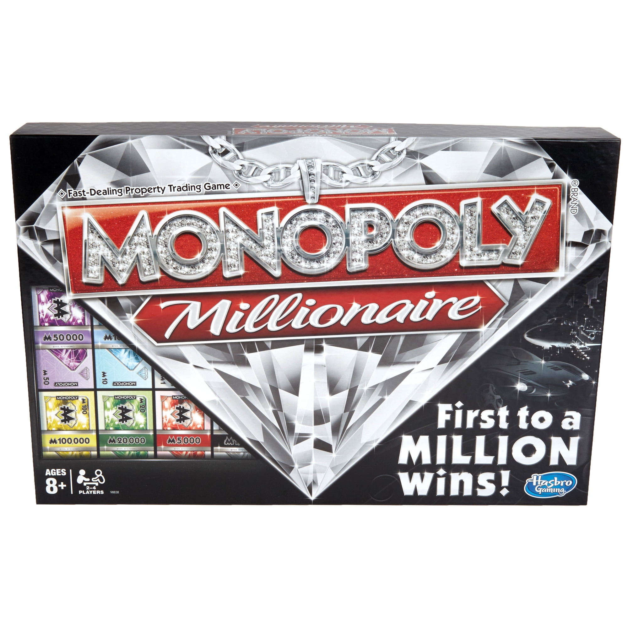 Monopoly Millionaire Board Game Spare Replacement Parts House Hotel Money Movers 
