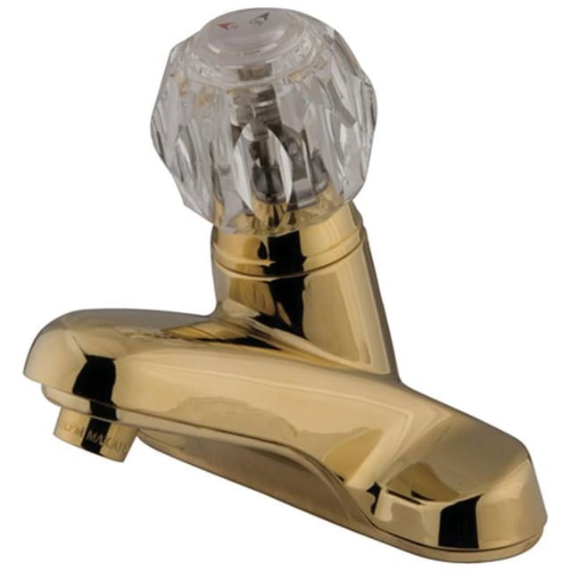 Kingston Brass KB522LP Single Handle 4 in. Centerset Lavatory Faucet