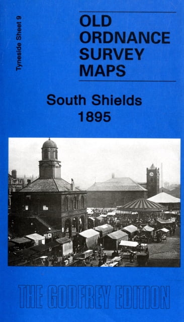 Old Ordnance Survey Detailed Maps South Shields  Tyneside 1895 Godfrey Edition 