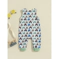 thumbnail image 4 of Bagilaanoe Toddler Baby Girl Boys Summer Jumpsuits Cartoon Print Sleeveless Bodysuits 6M 12M 18M 24M 3T Kids Casual One Piece Romper, 4 of 8