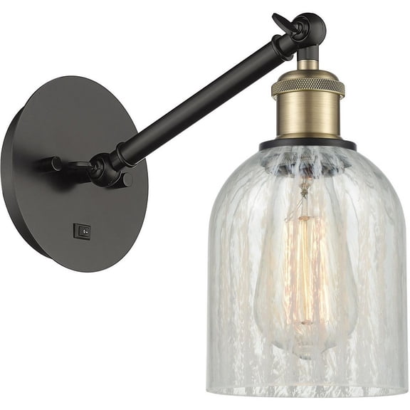 Innovations Lighting - Caledonia - 1 Light Wall Sconce In Industrial Style-11.38