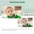 thumbnail image 4 of LeapFrog LF920HD Video Baby Monitor with 7” High Definition 720p Display, 360 Degree Panoramic Viewing Pan & Tilt HD Camera, Color Night Vision, (White), 4 of 9