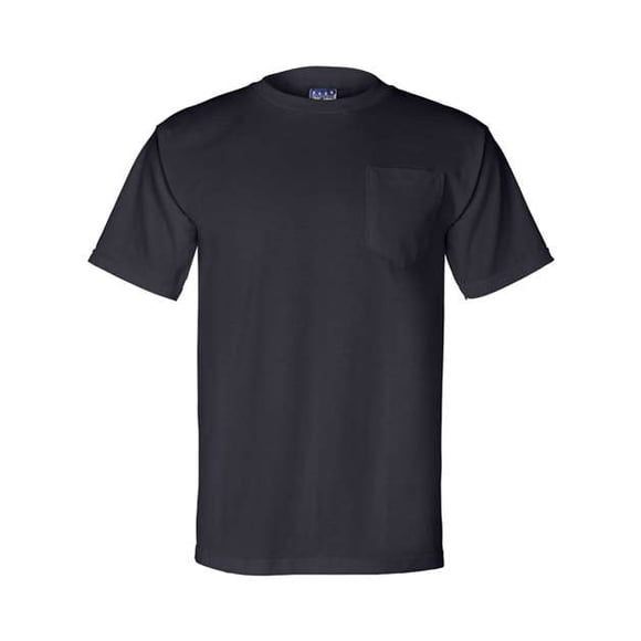 Union Made 3015 A Division of Bayside Adult Pocket T-Shirt44; Marina44; Largo Ropa junto a la bahía 3015