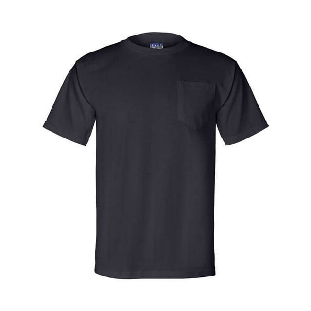 Union Made 3015 A Division of Bayside Adult Pocket T-Shirt44; Marina44; Largo Ropa junto a la bahía 3015