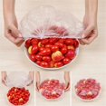 thumbnail image 2 of 100 Pcs Housse Alimentaire Jetable, Housse de Rangement Alimentaire, Sac Élastique pour Réfrigérateur de Cuisine, Restes de Riz Fruits Nourriture Plastique Scellé Frais, Anti-Odeur Étanche Anti-Poussière pour Congélateur, 2 of 5