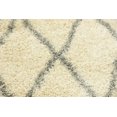 thumbnail image 2 of Unique Loom Opulence Trellis Shag Geometric Area Rug or Runner, 2 of 6