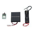 thumbnail image 2 of Conjunto de panel de control de luz solar Protección de carga PCB Kit de tablero de control de lámpara de césped solar 1.2V, 2 of 14