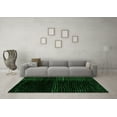 thumbnail image 3 of Ahgly Company Indoor Rectangle Abstract Green Modern Area Rugs, 5' x 8', 3 of 4