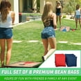 thumbnail image 7 of GoSports 3 x 2 ft Rustic Design Cornhole Game Set - Includes Two 3 x 2 ft Boards, 8 Bean Bags, and Carry Case, 7 of 7