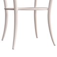 thumbnail image 3 of Hillsdale Furniture Avienne Metal Swivel Counter Stool White, 3 of 9