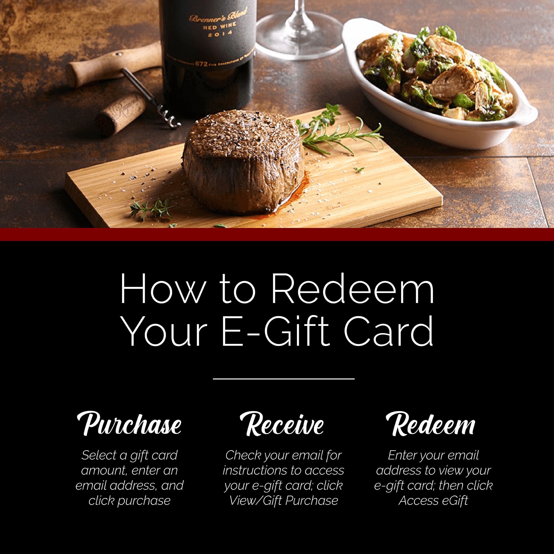 Brenner's Steakhouse $50 eGift Card [Email Delivery]