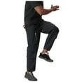 thumbnail image 3 of Awdenio Mens Pants Loose Fit Pants Joggers for Men with Pockets, Open Bottom Drawstring, 3 of 7
