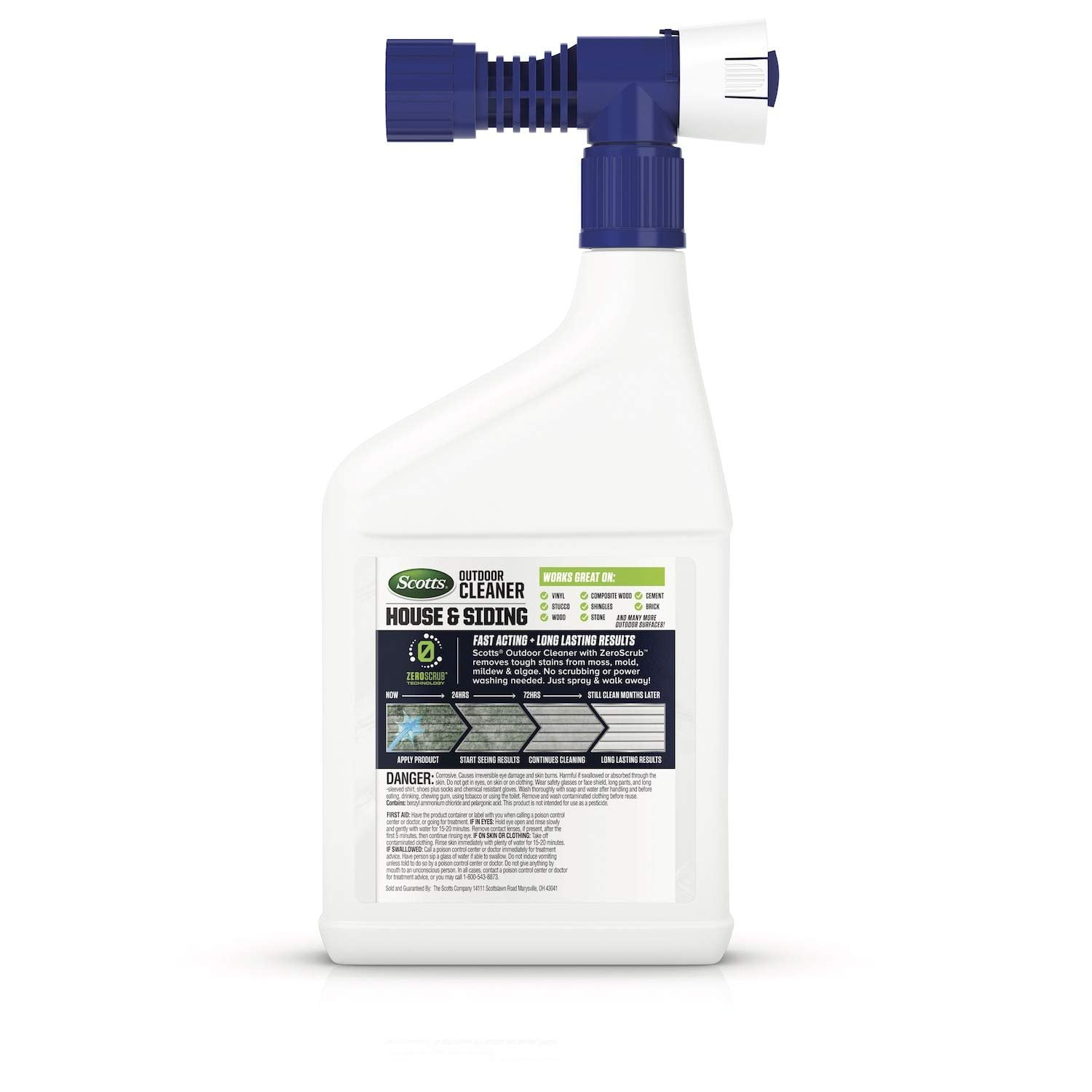 Buy Scotts Outdoor Cleaner House and Siding with ZeroScrub Technology
