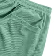 thumbnail image 6 of Dmsael Boys Corduroy Casual Pants Fashion Loose Fit Wide Leg Pants Straight Sweatpants Elastic Waist Drawstring (Light Green,13-14 Years), 6 of 6