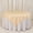Beige, variant on Efavormart Black Seamless Lamour Satin Square Table Overlay - 54"