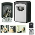 Walmart Key Lock Box, Wall Mount 4Digit Combination Padlock