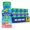 PediaSure Grow & Gain with Fiber & Immune Support, Strawberry, 8-fl-oz Bottle, Pack of 24