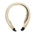 thumbnail image 3 of Unique Bargains 1 Pc Headband Yarn-edge Hair Accessories for Women Cream Color, 3 of 5