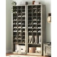 thumbnail image 5 of Hzuaneri 11-Tier Space Saving Shoe Storage Cabinet with 30 Open Cubbie, Greige SR02005B, 5 of 8