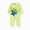 Green Alien, variant on Disney Winnie the Pooh Baby Romper Girl Boy Long Sleeve Stripe Jumpsuit Unisex Coverall Size Infant