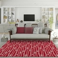thumbnail image 5 of Addison Rugs Indoor/Outdoor Harpswell AHP37 Ruby Washable 9' x 12' Rug, 5 of 5