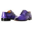 thumbnail image 4 of LIBERTYZENO Men's Classic Formal Oxford Shoes Lace up Leather Dress Shoes, Purple, 4 of 8