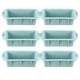 thumbnail image 1 of Molde para bloques de hielo para baños de hielo, paquete de 6 moldes para cubitos de hielo grandes de 15 libras, molde de silicona para baños de hielo, accesorios reutilizables para baños de hielo, 1 of 5