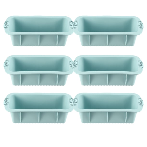 Molde para bloques de hielo para baños de hielo, paquete de 6 moldes para cubitos de hielo grandes de 15 libras, molde de silicona para baños de hielo, accesorios reutilizables para baños de hielo