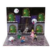 Super Mario Boo Mansion Action Figures Halloween Treats at Home - Boo's Mansion - Includes 8 Surprise Figures & 10 Postcard Invitations!