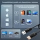 thumbnail image 5 of Adaptador Inal&aacute;mbrico HDMI Display Dongle, Receptor Inal&aacute;mbrico HDMI Extender para iPhone/MacBook/PC a TV/Monitor, Transmisi&oacute;n de Video/Audio/Archivos, Plug & Play, 5 of 7