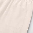 thumbnail image 7 of FUZHIQ Men's Cotton Casual Shorts Comfort Stretch Training Shorts Quick-Dry Lightweight Summer Walking Shorts Sports with Pockets,M, 7 of 7