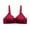 Wine, variant on Fsqjgq Sports Bras for Women Underwear Bralettes for Women Work Out Beautiful Back Lace Bras for Women Front Side Buckle Lace Edge Without Steel Ring Movement Seamless Gathering Adjustment Yoga Sleep