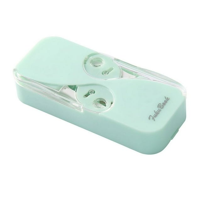 1 Set Dental Floss Stick Mini Hygienic Portable Automatic Safe Oral Care Tool Plastic Dental Floss Storage Box for Home