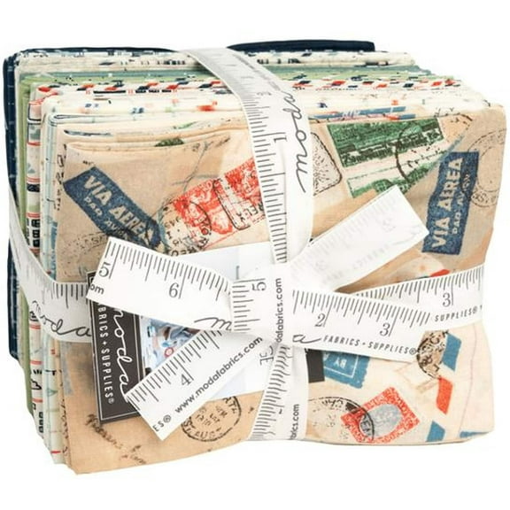 Bon Voyage Moda Fat Quarter Bundle by Janet Clare - Twenty-five (25) 18"x22" fat quarters