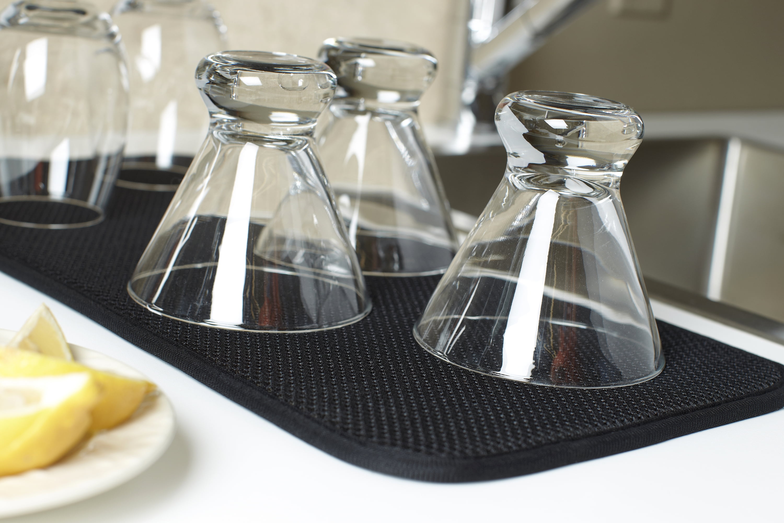 S/&T 458300 Microfiber Glassware Drying Mat