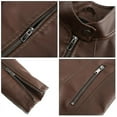 thumbnail image 4 of Women's Faux Leather Motocross Racer Jacket, 4 of 5