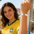 thumbnail image 6 of Sports Bracelet,2026 World Cup Silicone Wristband,Soft Silicone Material with National Flag Design,One-Size-Fits-Many for Fan Support Souvenir Use, 6 of 7