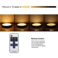 thumbnail image 3 of Luces para armarios interiores regulables con control remoto RF, accesorio de iluminación para mostrador, armario, estantería, cocina, 3 of 4